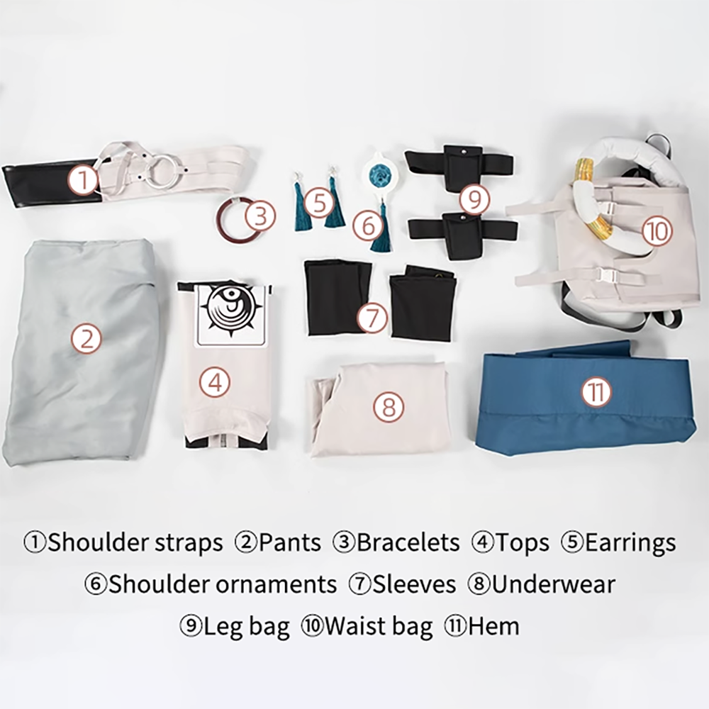 Gachiakuta Zanka Cosplay Costume