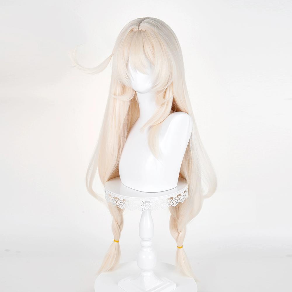 Genshin Impact Alice White Cosplay Wig