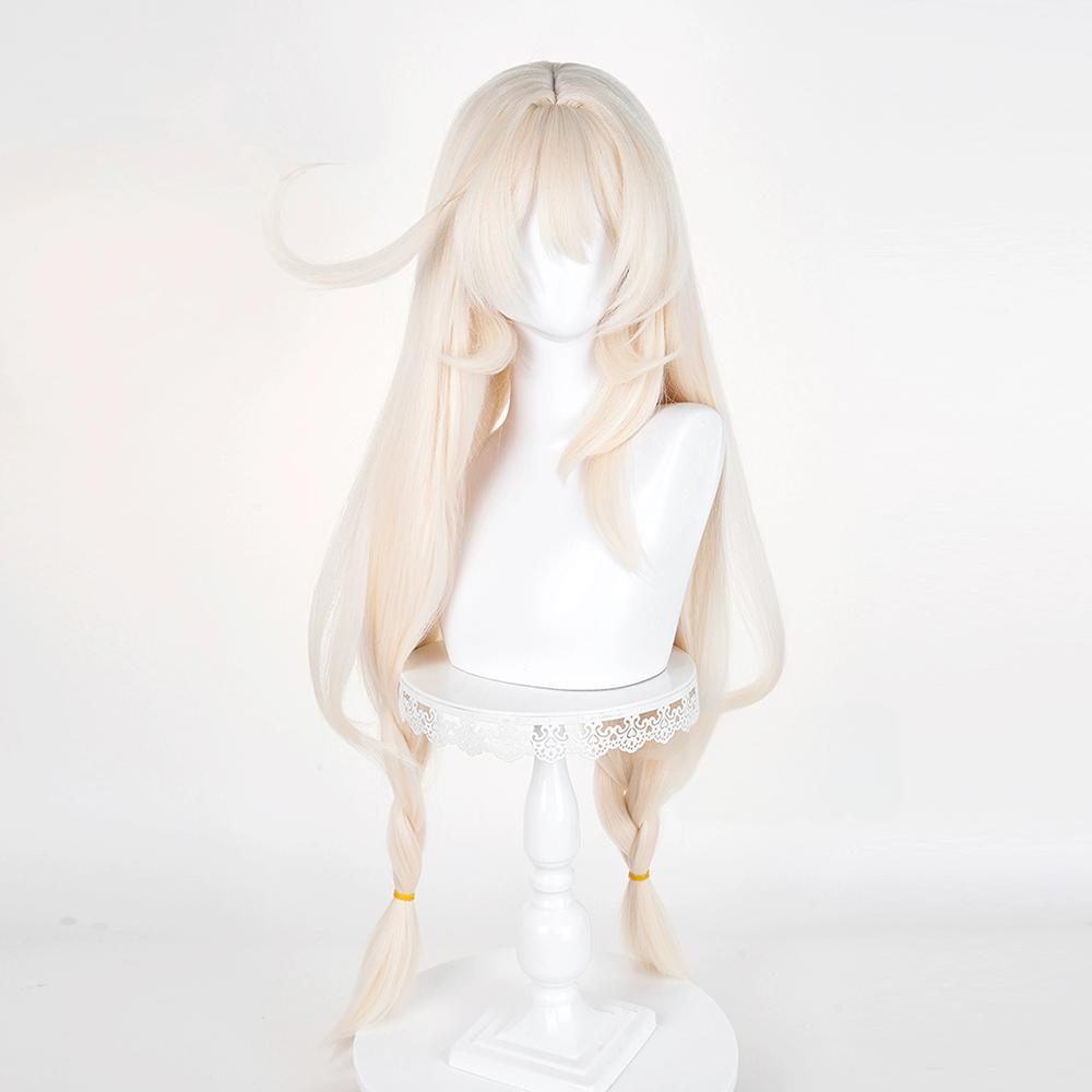 Genshin Impact Alice White Cosplay Wig