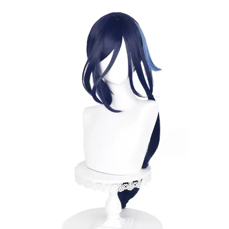 Genshin Impact Clorinde Blue Cosplay Wig