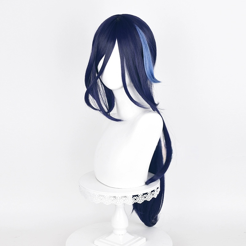 Genshin Impact Clorinde Blue Cosplay Wig