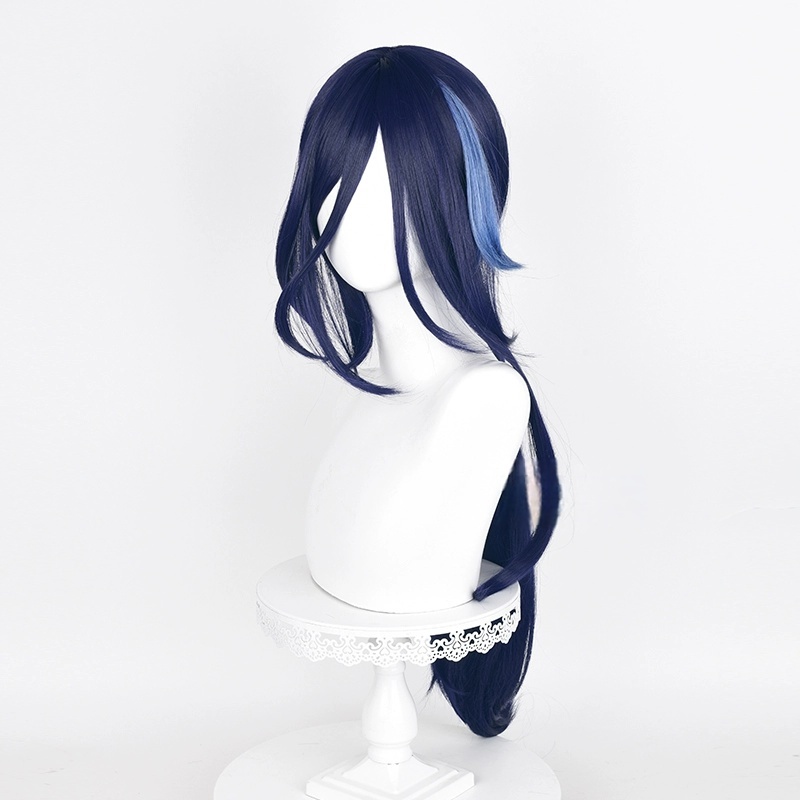 Genshin Impact Clorinde Blue Cosplay Wig