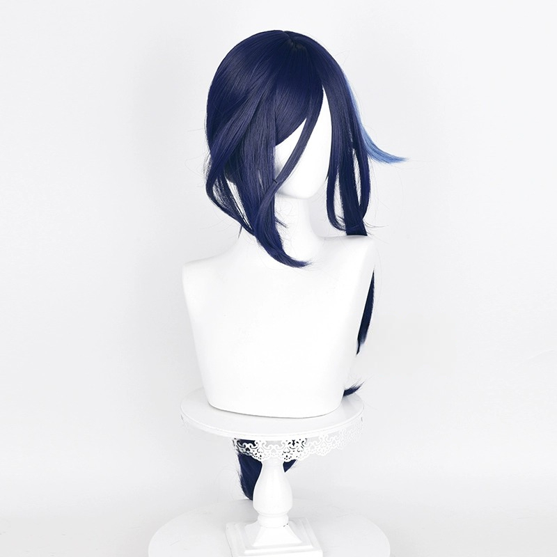 Genshin Impact Clorinde Blue Cosplay Wig