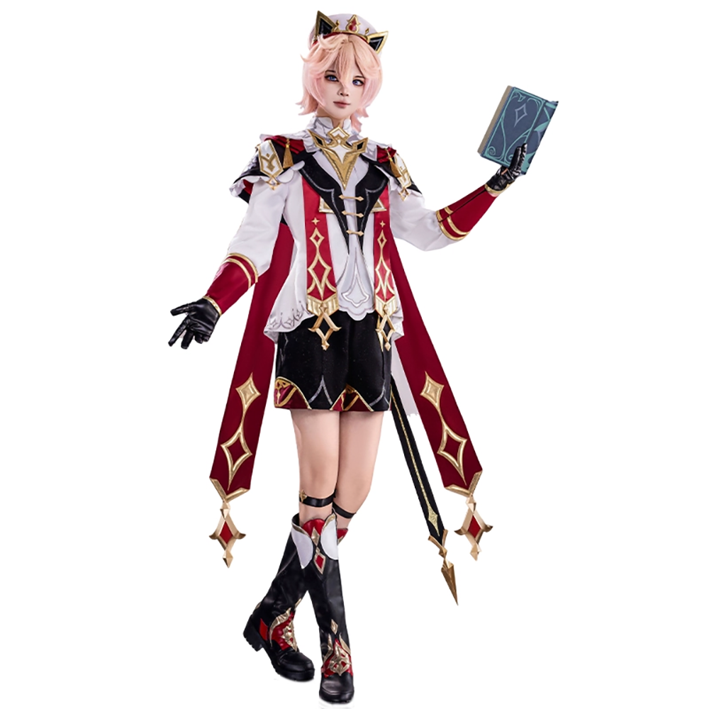 Genshin Impact Dahlia Cosplay Costume Official White Color Edtion