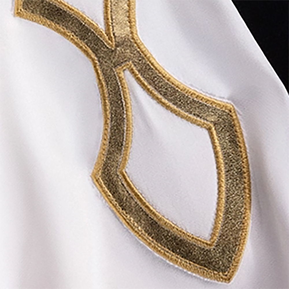 Genshin Impact Dahlia Cosplay Costume Official White Color Edtion