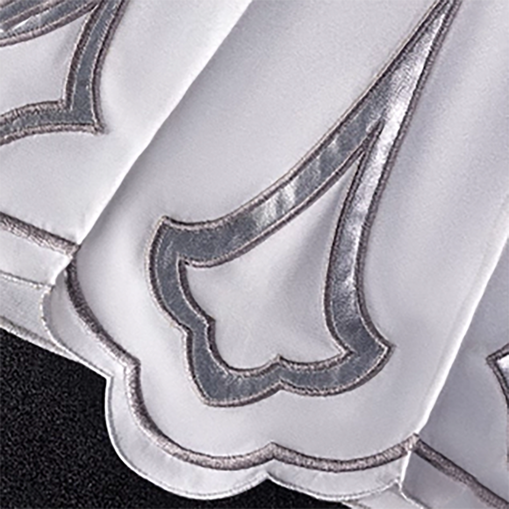 Genshin Impact Dahlia Cosplay Costume Official White Color Edtion