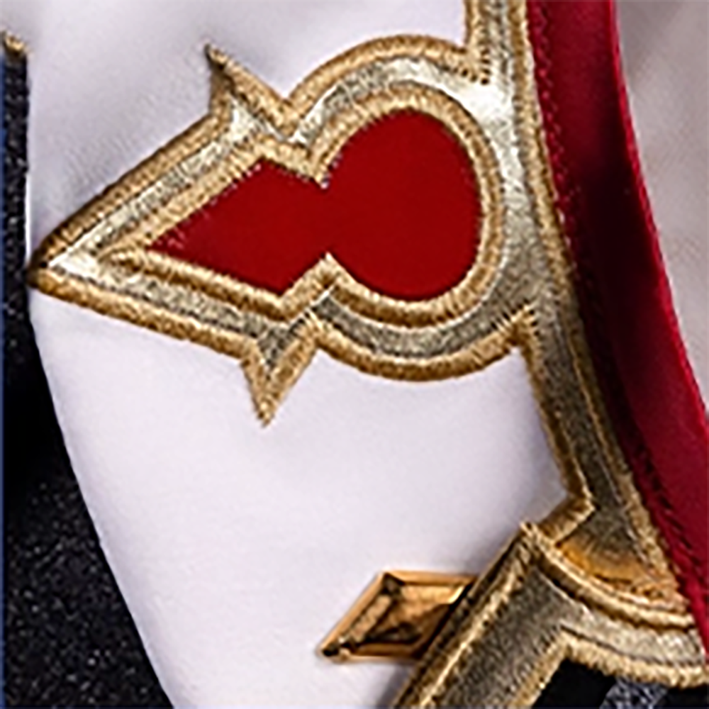 Genshin Impact Dahlia Cosplay Costume Official White Color Edtion