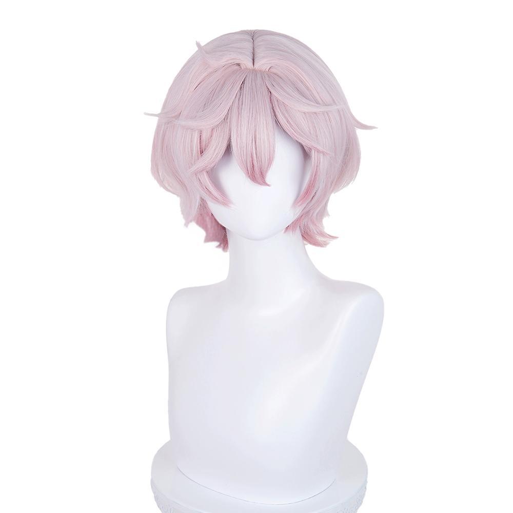 Genshin Impact Dahlia Pink Cosplay Wig