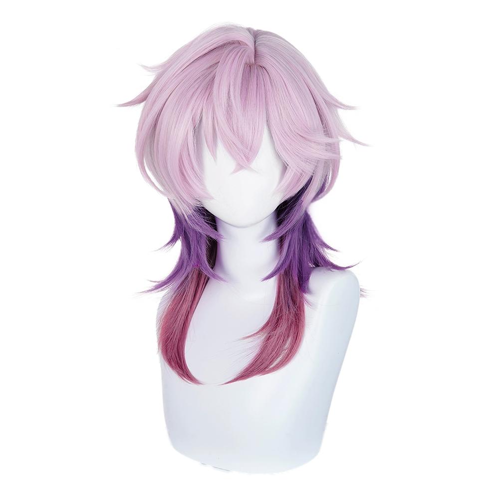 Genshin Impact Durin Purple Cosplay Wig
