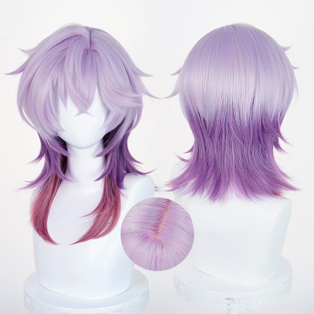 Genshin Impact Durin Purple Cosplay Wig