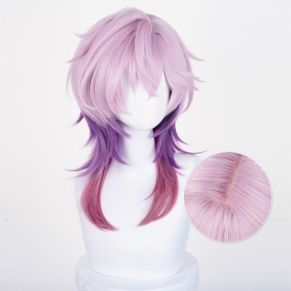 Genshin Impact Durin Purple Cosplay Wig