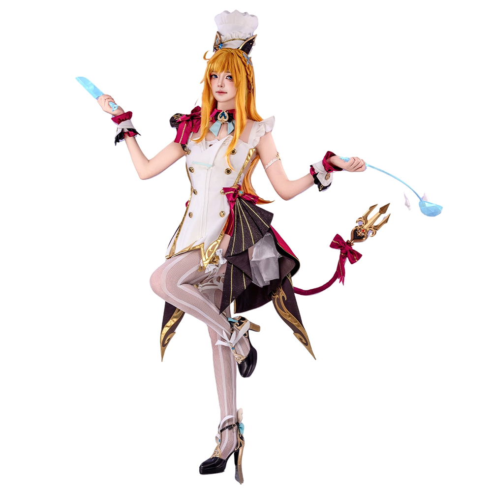 Genshin Impact Escoffier Cosplay Costume