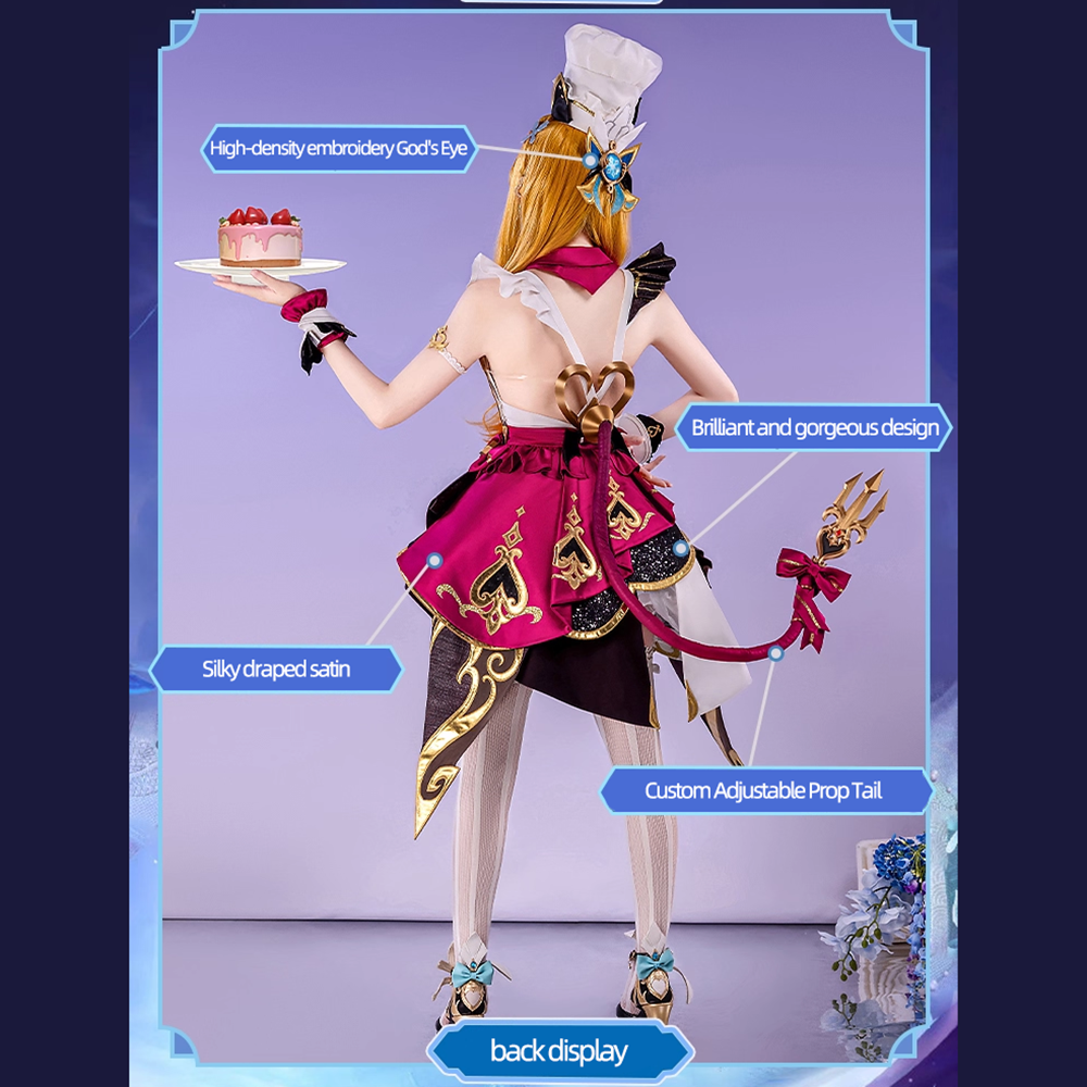 Genshin Impact Escoffier Cosplay Costume