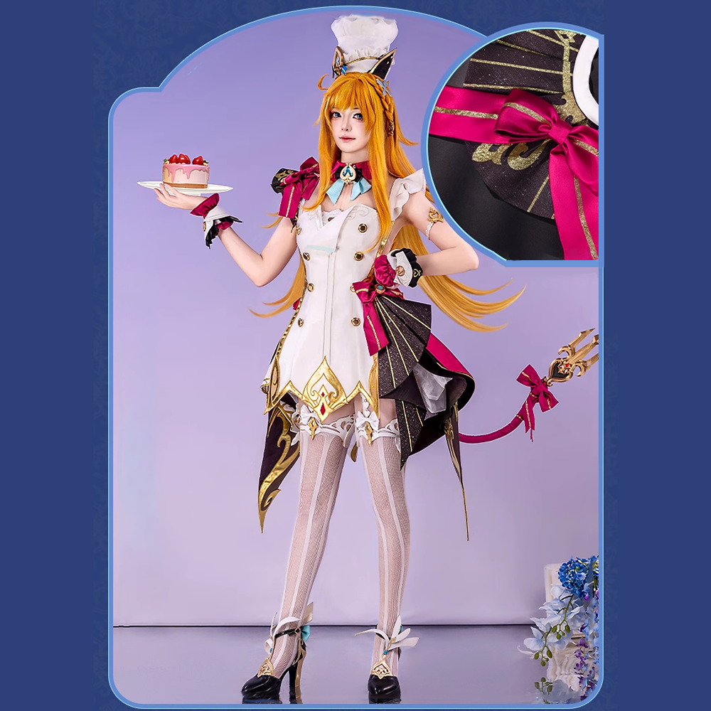 Genshin Impact Escoffier Cosplay Costume