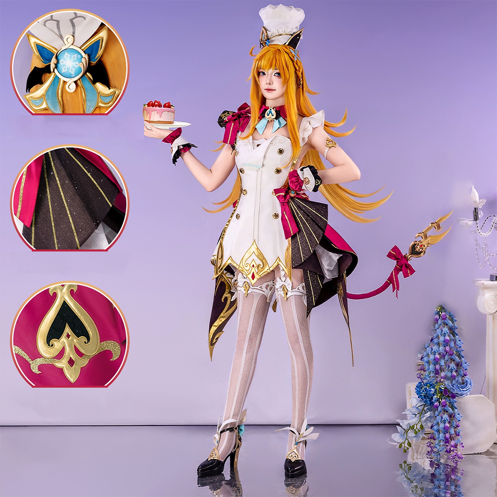 Genshin Impact Escoffier Cosplay Costume