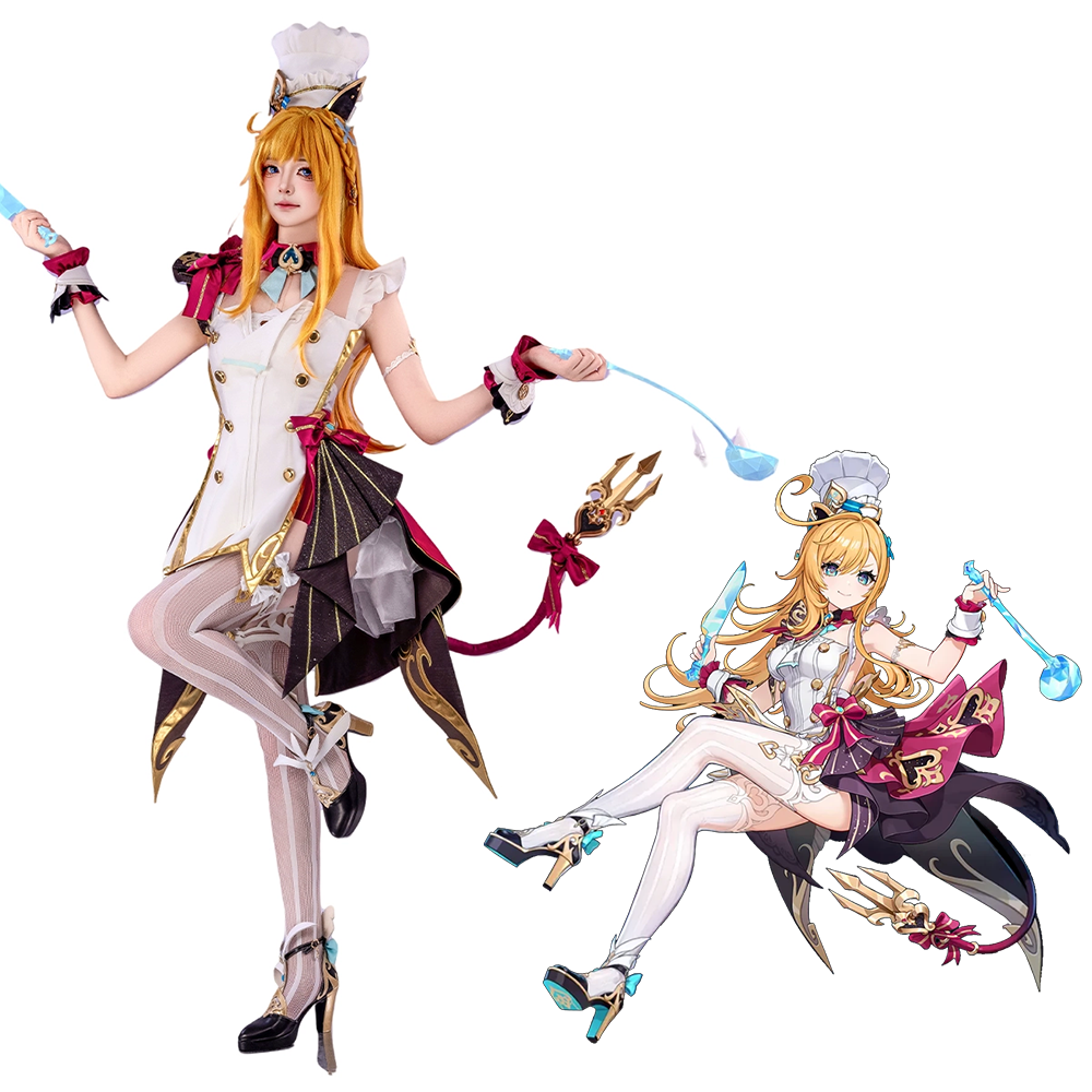 Genshin Impact Escoffier Cosplay Costume