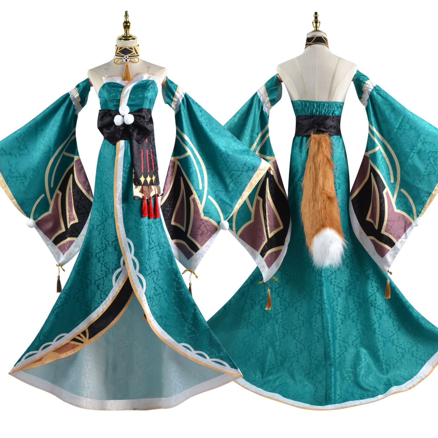Genshin Impact Female Gorou Miss Hina Cosplay Costume