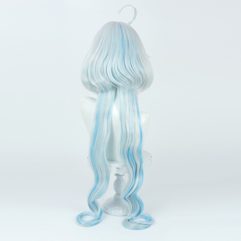 Genshin Impact Furina White Cosplay Wig