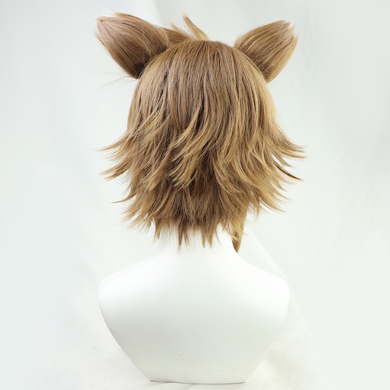 Genshin Impact Gorou Brown Cosplay Wig