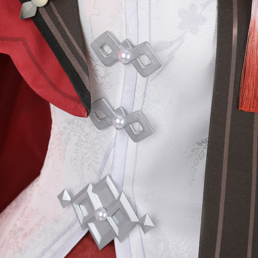 Genshin Impact Hu Tao Skin Cherries Snow Laden Cosplay Costume