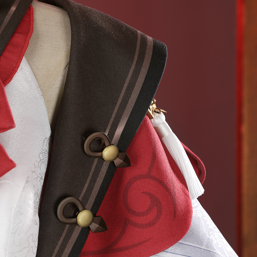 Genshin Impact Hu Tao Skin Cherries Snow Laden Cosplay Costume