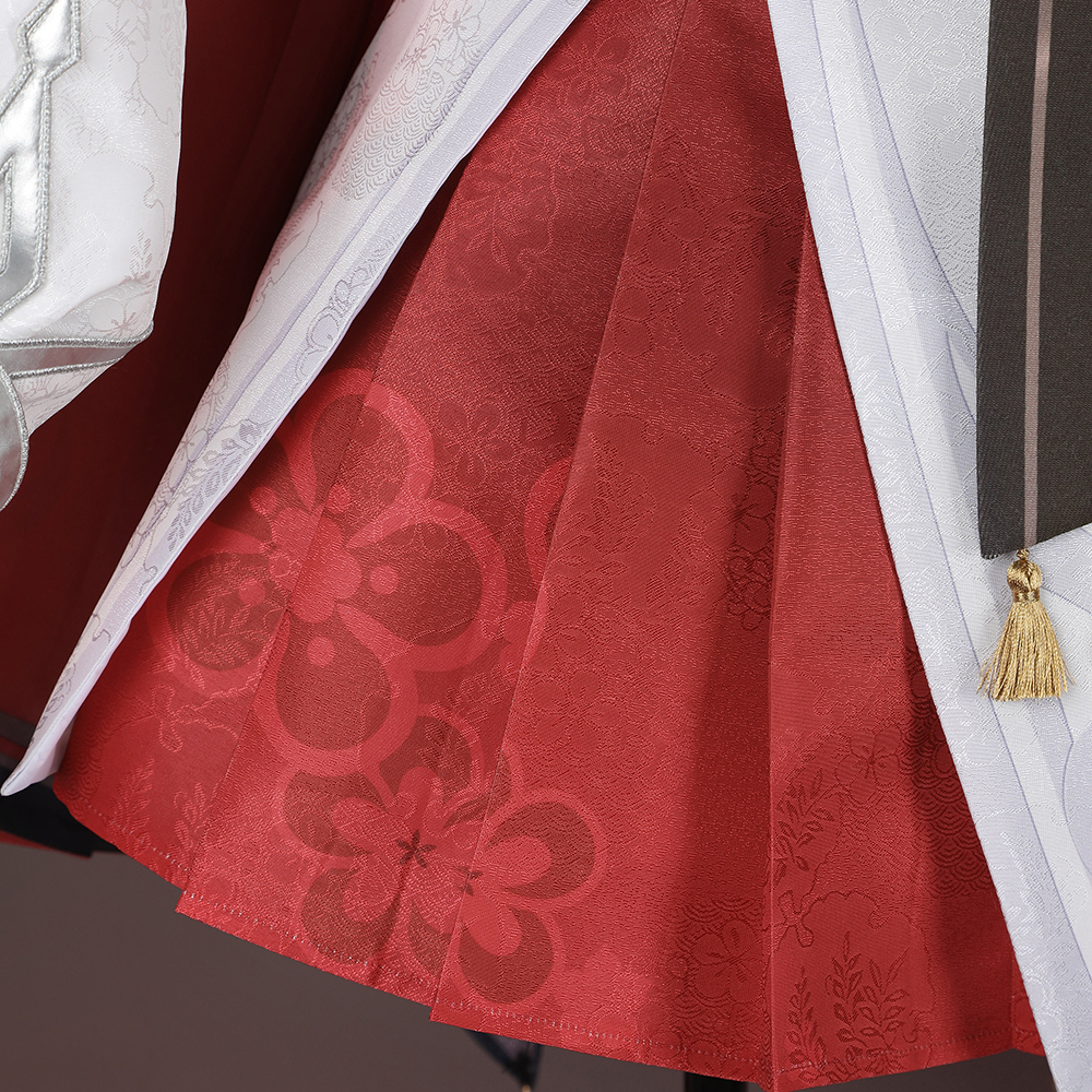 Genshin Impact Hu Tao Skin Cherries Snow Laden Cosplay Costume