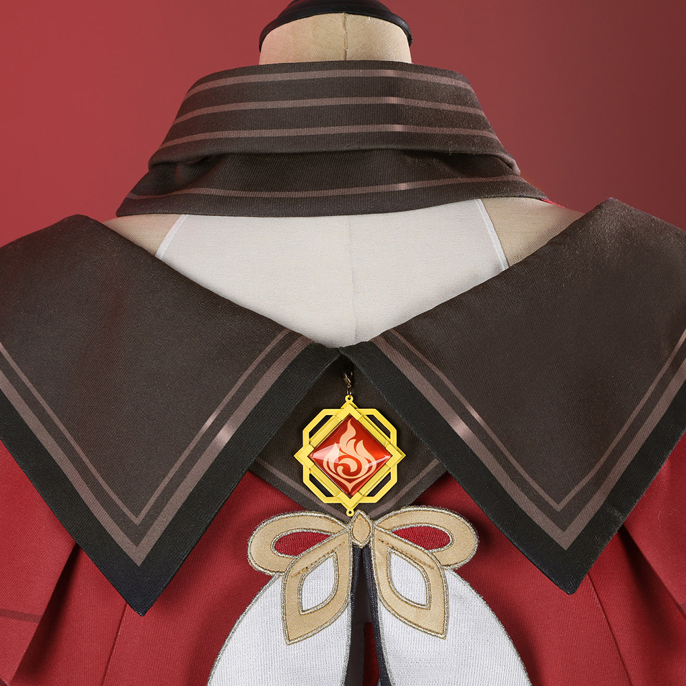 Genshin Impact Hu Tao Skin Cherries Snow Laden Cosplay Costume