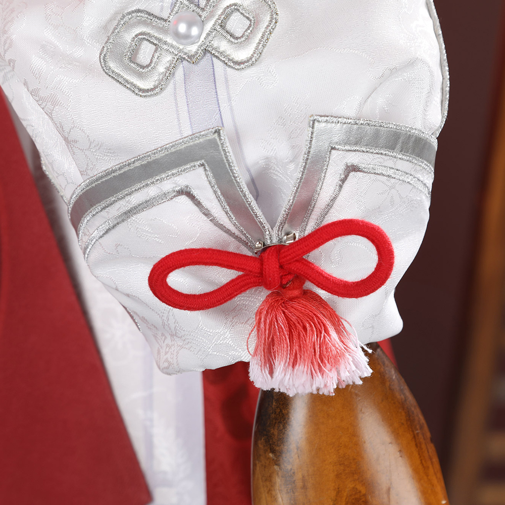 Genshin Impact Hu Tao Skin Cherries Snow Laden Cosplay Costume