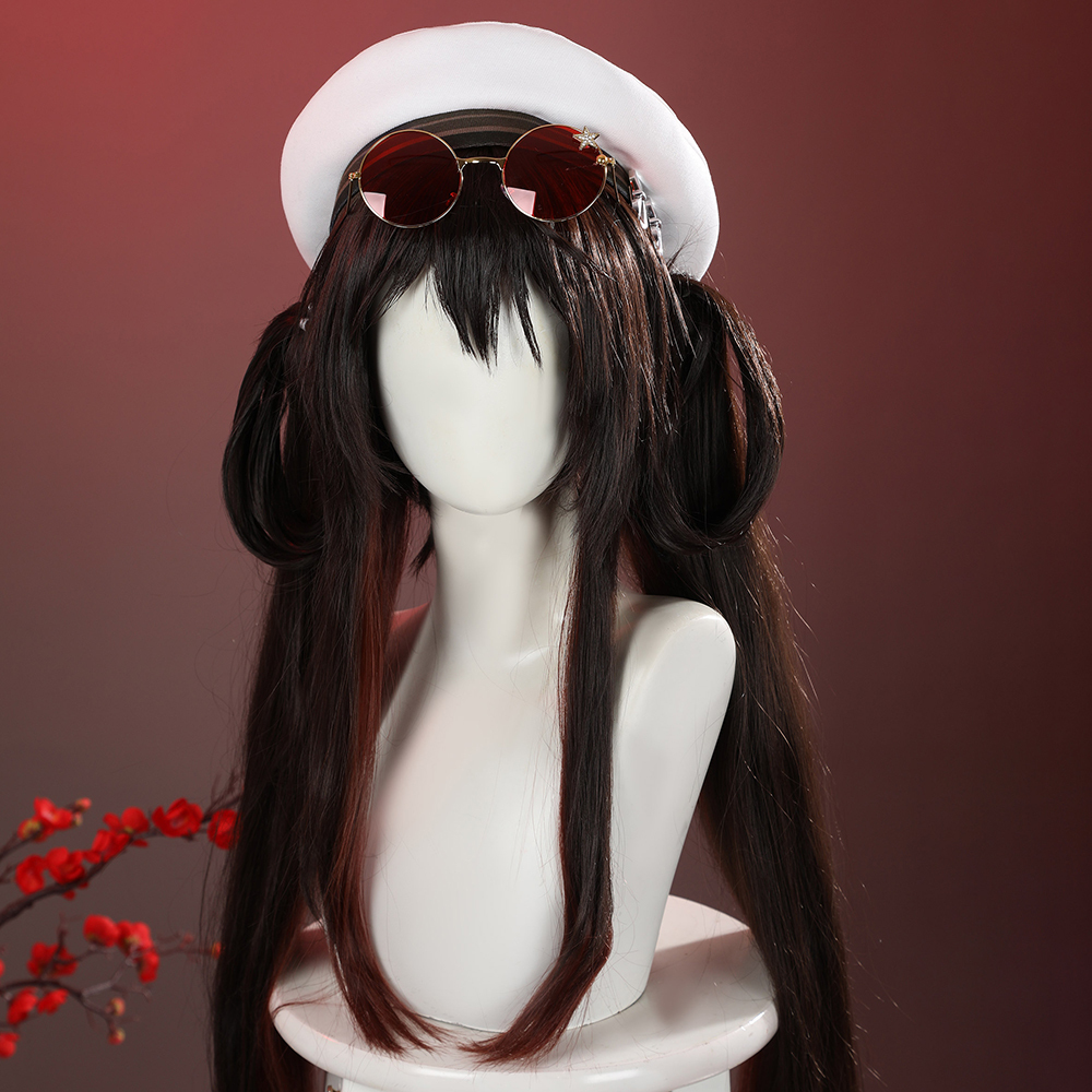 Genshin Impact Hu Tao Skin Cherries Snow Laden Cosplay Costume