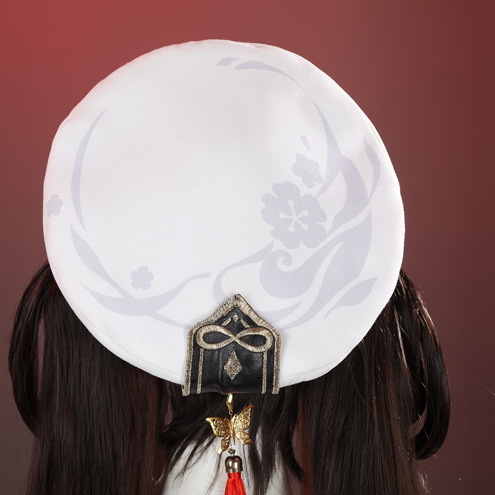 Genshin Impact Hu Tao Skin Cherries Snow Laden Cosplay Costume