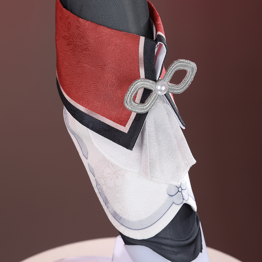 Genshin Impact Hu Tao Skin Cherries Snow Laden Cosplay Costume