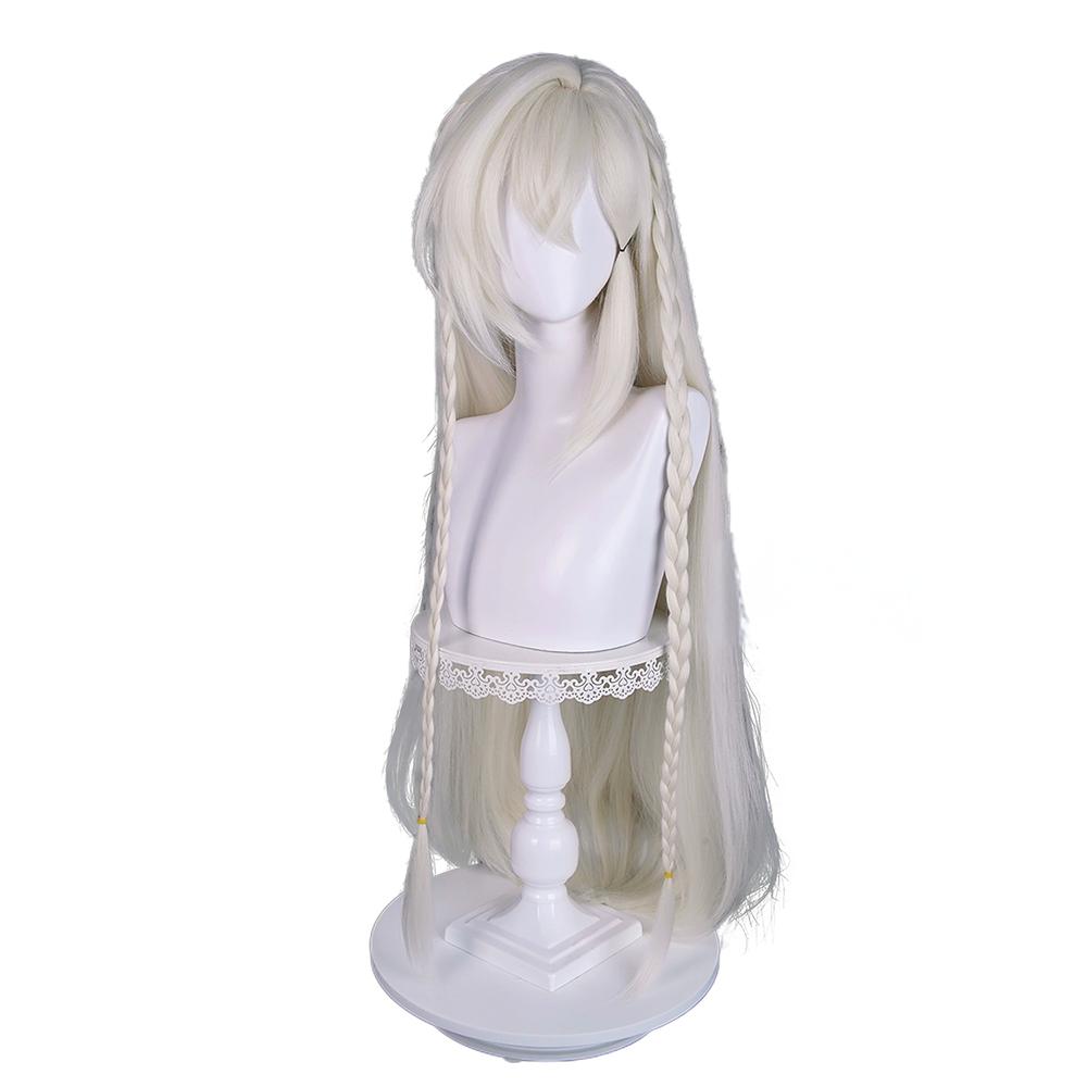 Genshin Impact Istaroth Silver Cosplay Wig