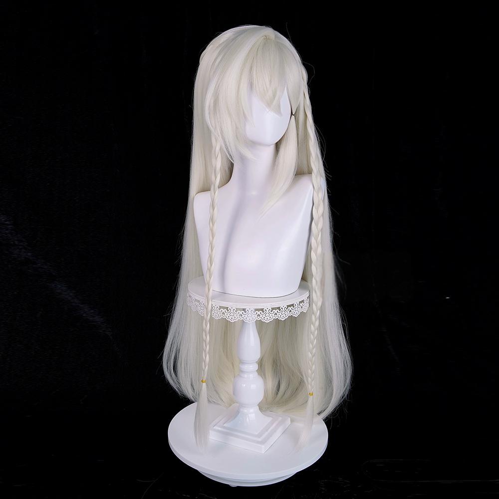 Genshin Impact Istaroth Silver Cosplay Wig
