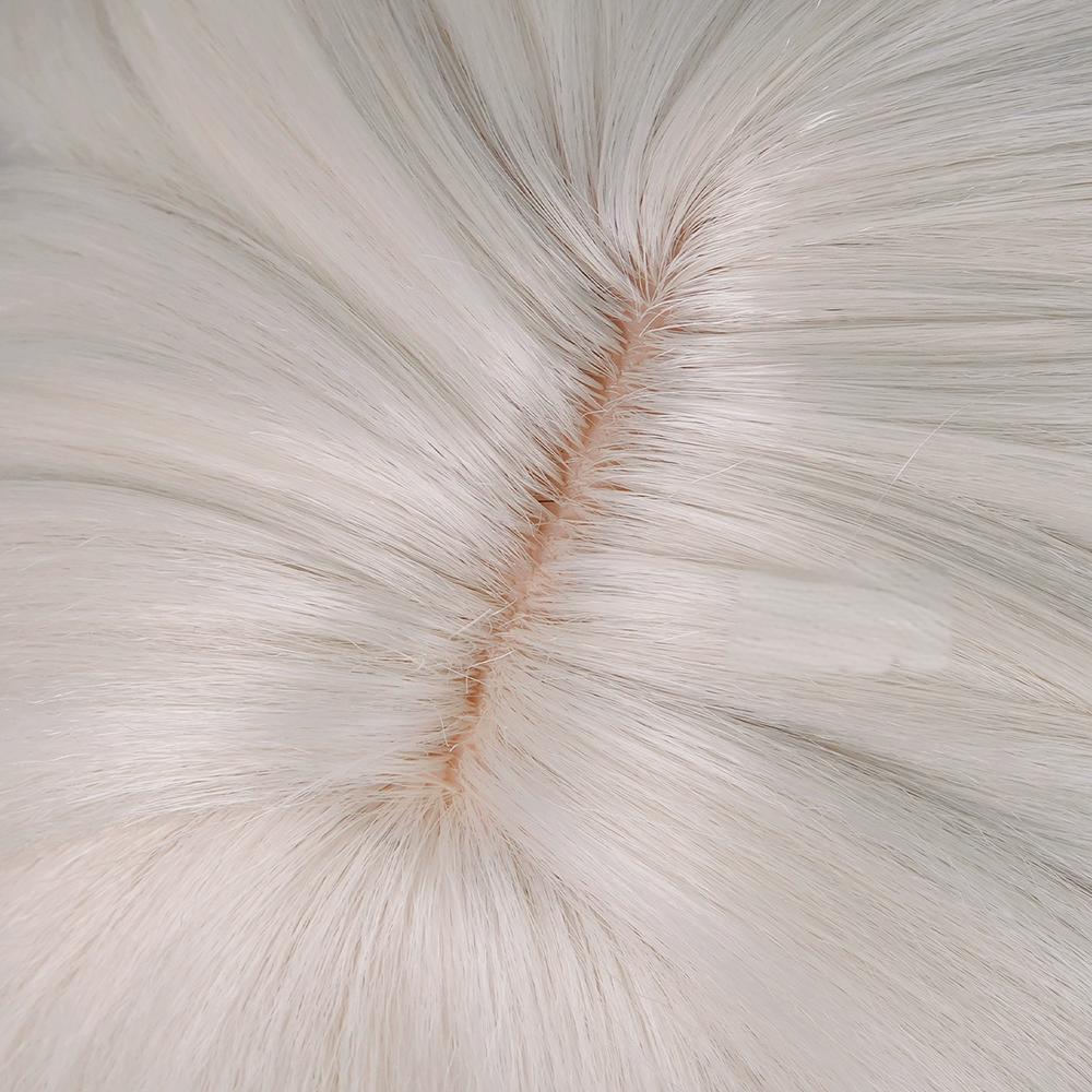 Genshin Impact Istaroth Silver Cosplay Wig