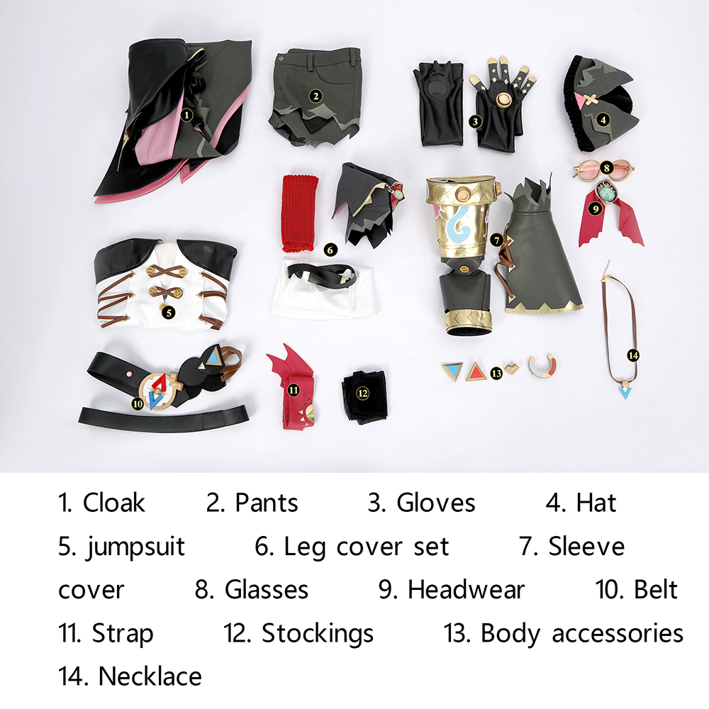 Genshin Impact Jahoda Cosplay Costume