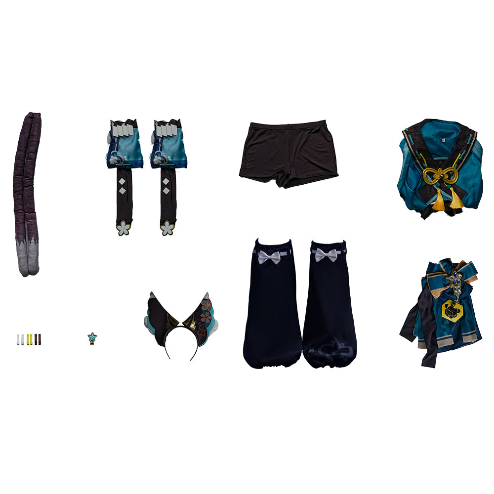 Genshin Impact Kirara Cosplay Costume-Cosplay Instrumentality Project