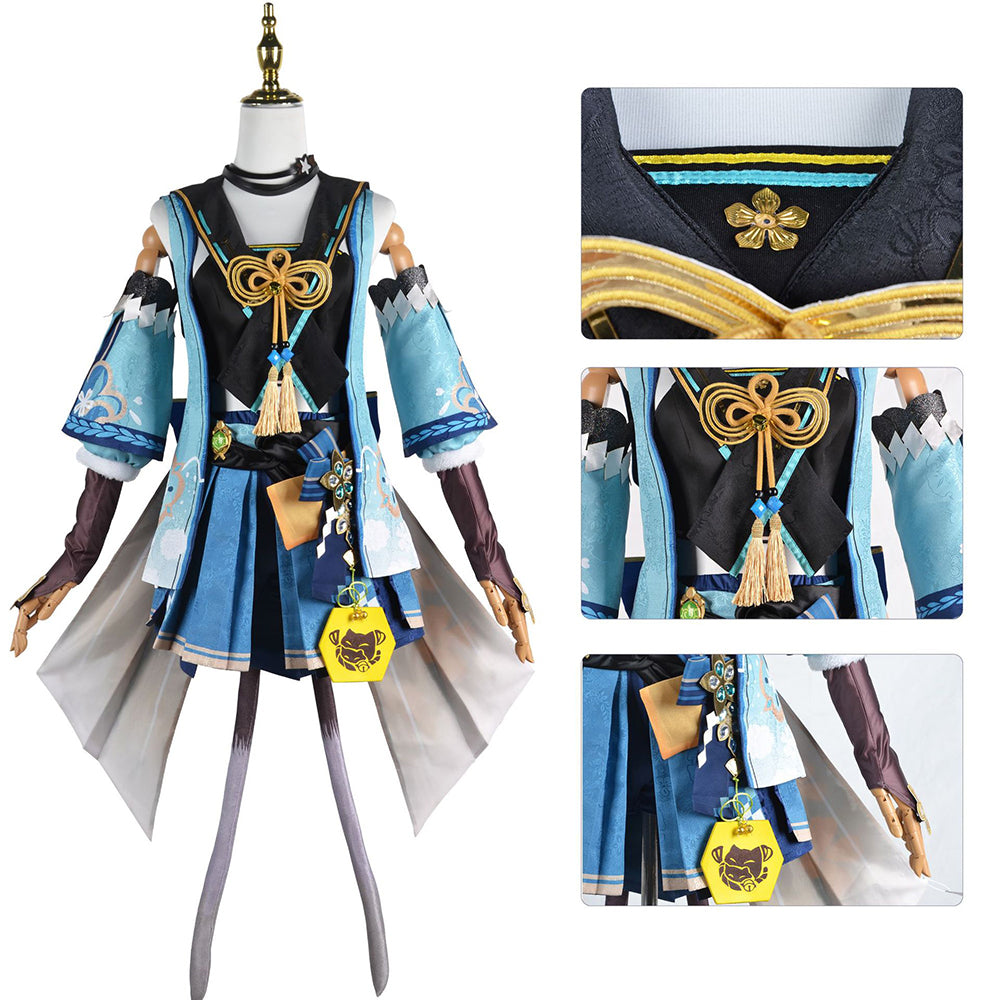 Genshin Impact Kirara Cosplay Costume-Cosplay Instrumentality Project