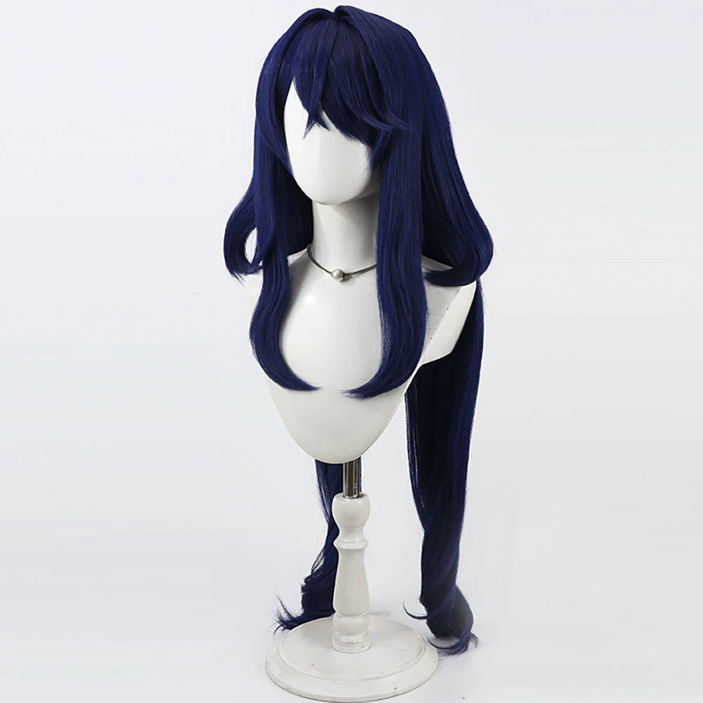 Genshin Impact Lauma Blue Cosplay Wig