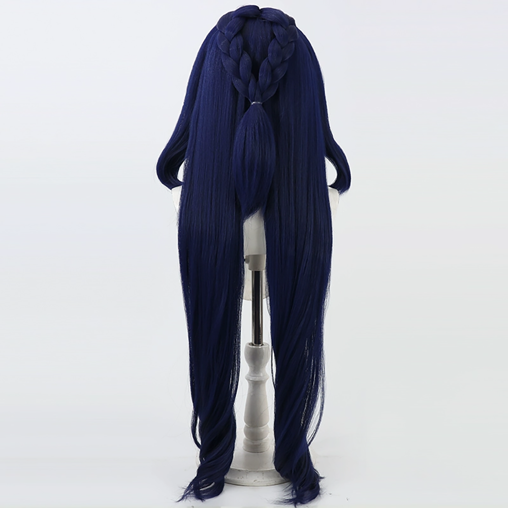 Genshin Impact Lauma Blue Cosplay Wig