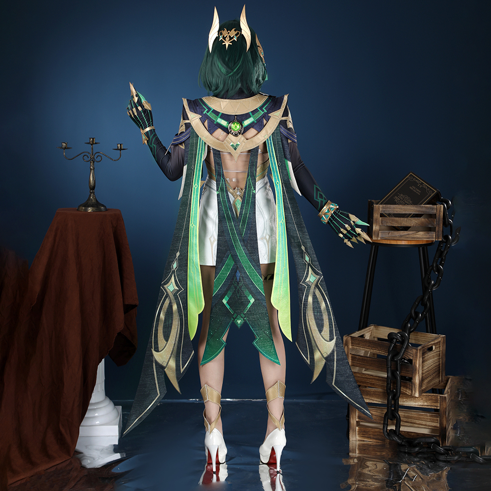 Genshin Impact Nefer Cosplay Costume