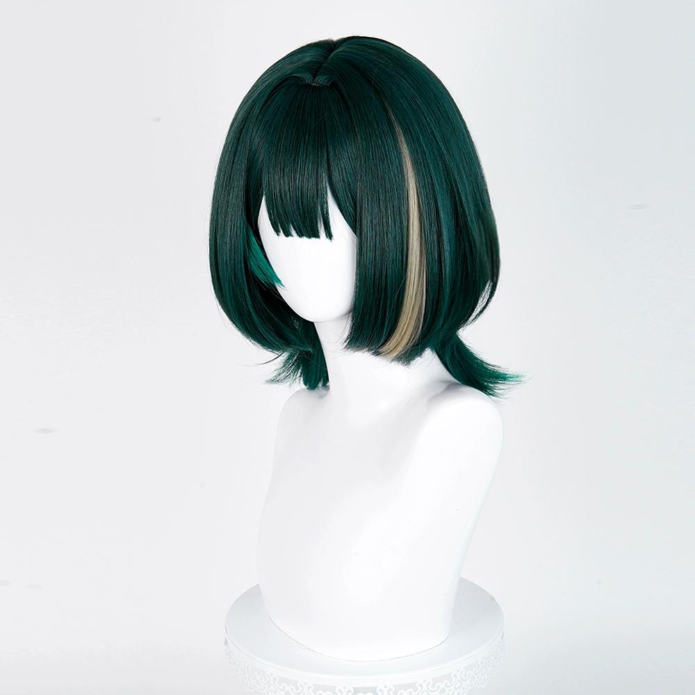 Genshin Impact Nefer Green Cosplay Wig