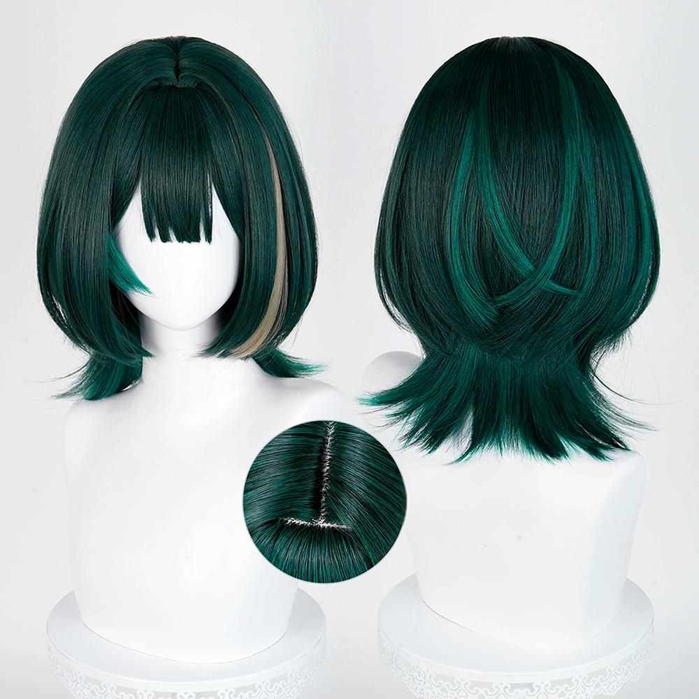 Genshin Impact Nefer Green Cosplay Wig