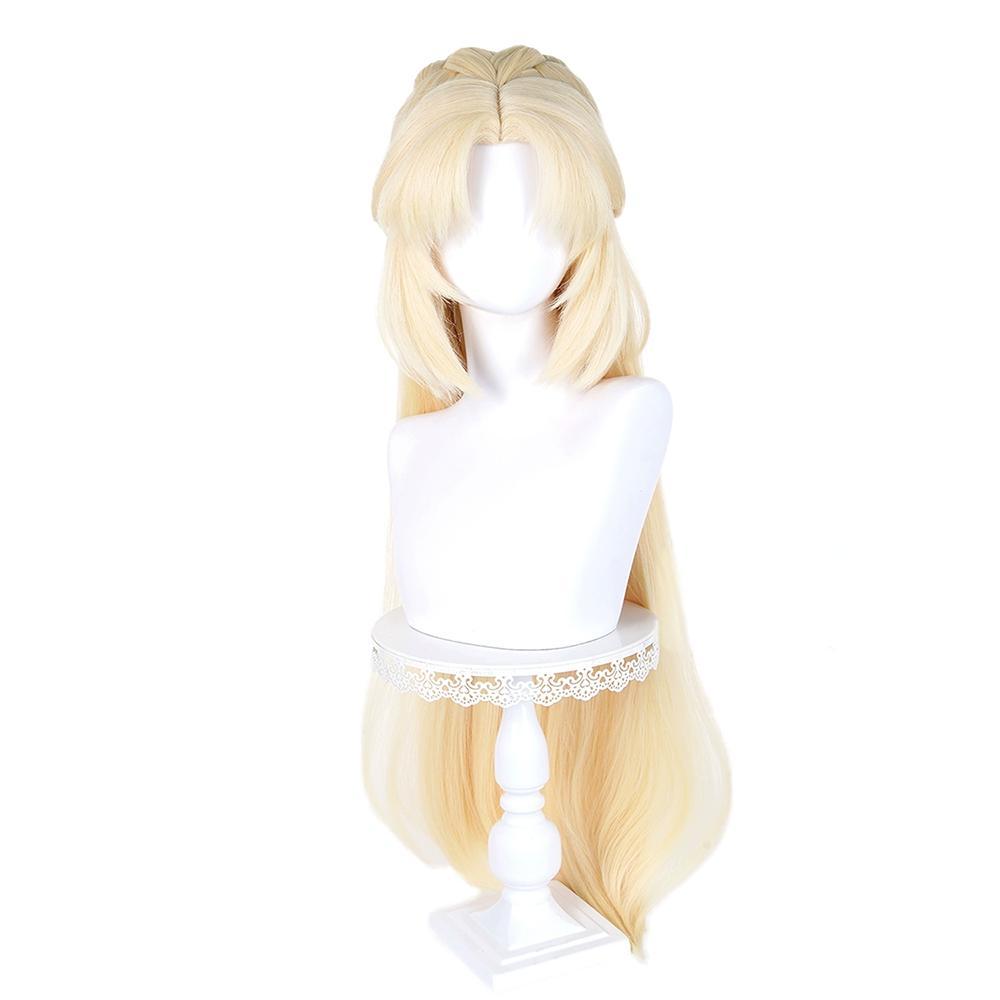 Genshin Impact Nicole Reeyn Golden Cosplay Wig