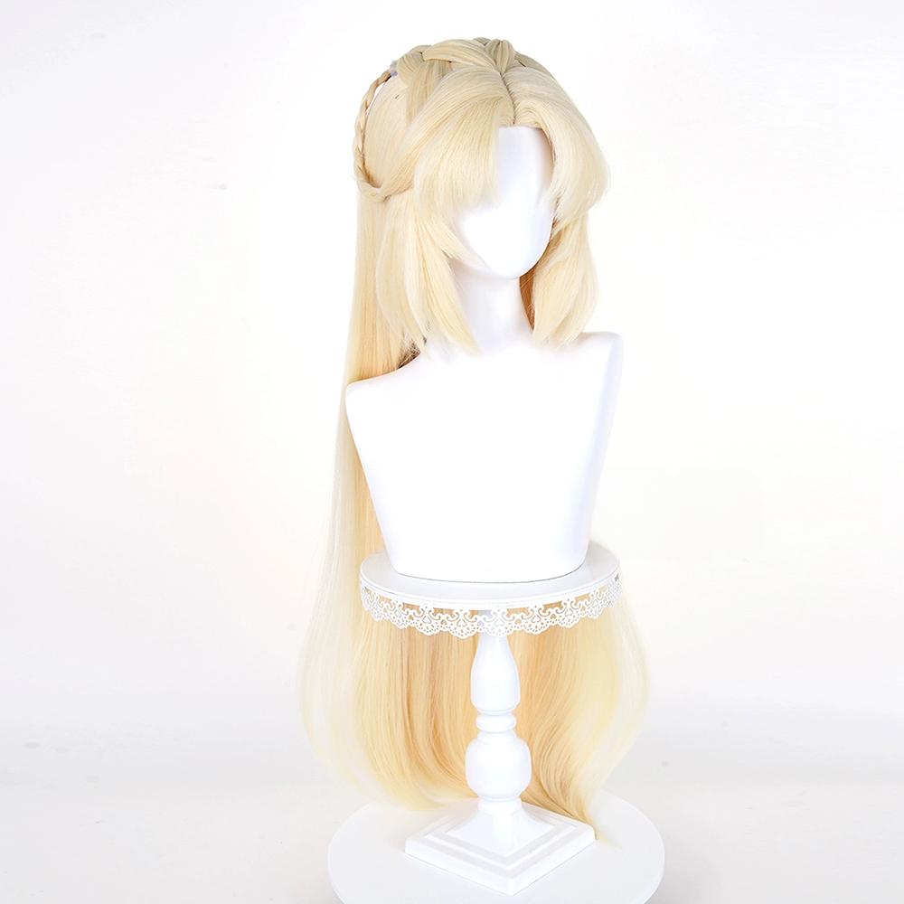 Genshin Impact Nicole Reeyn Golden Cosplay Wig