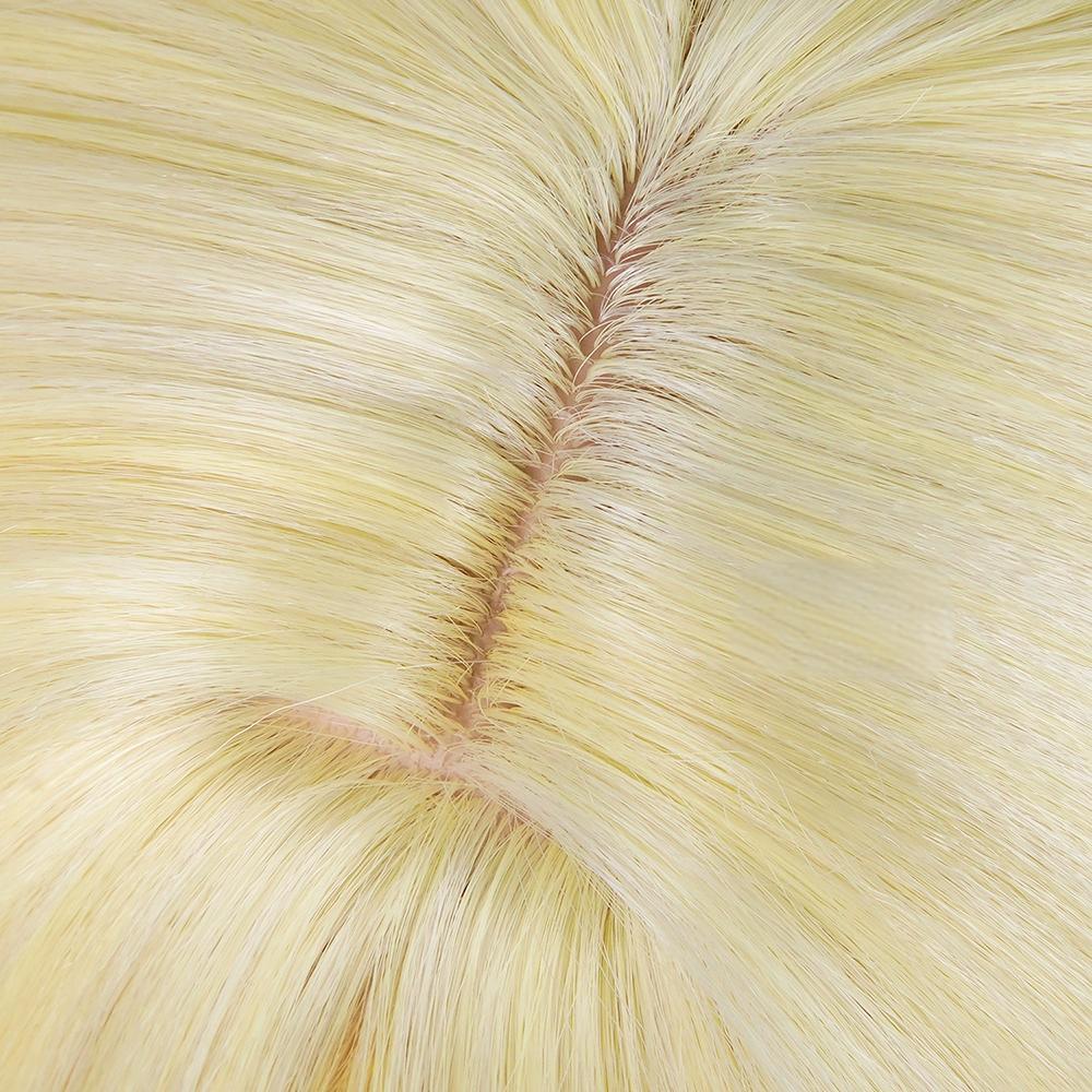 Genshin Impact Rhinedottir Yellow Cosplay Wig