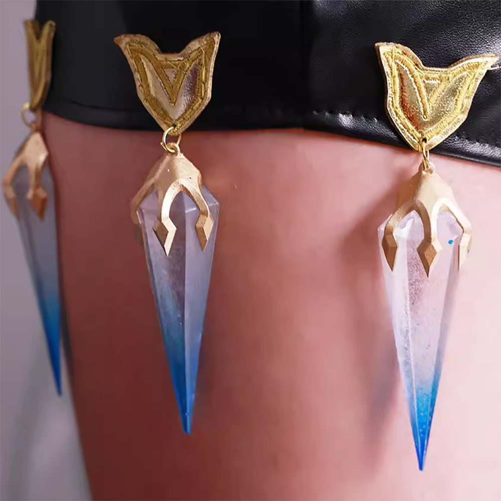 Genshin Impact Skirk Cosplay Costume