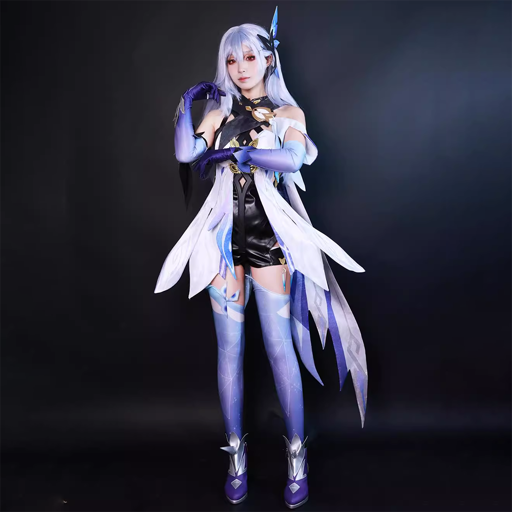Genshin Impact Skirk Cosplay Costume