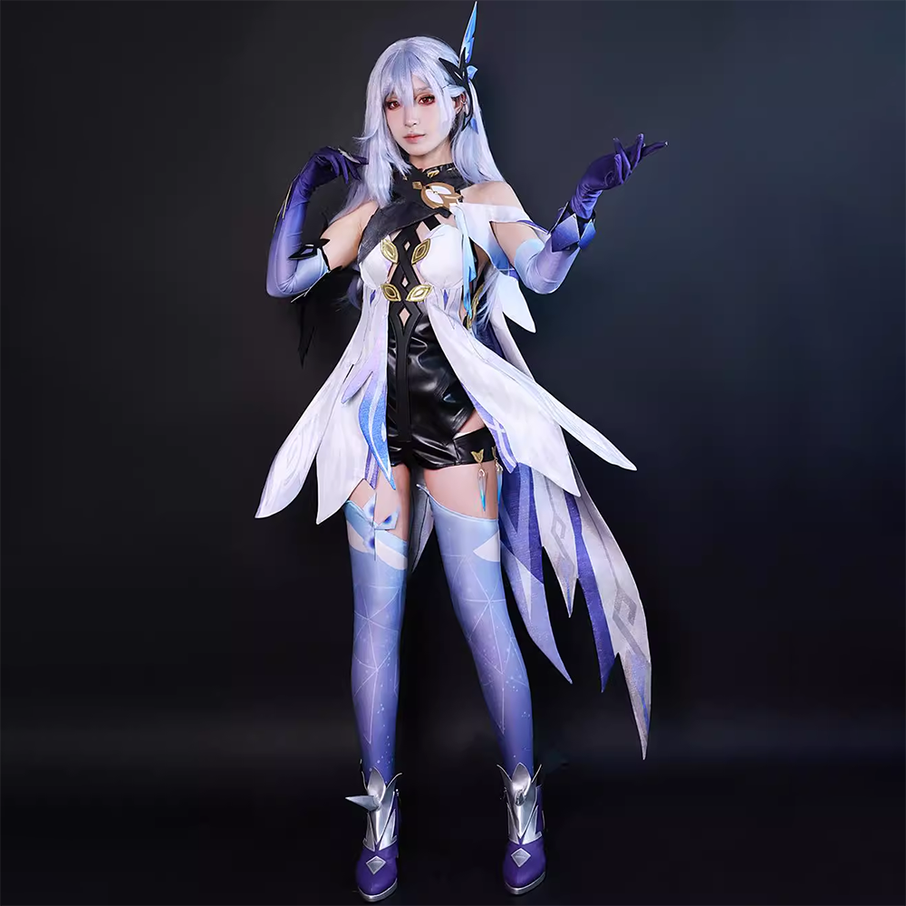 Genshin Impact Skirk Cosplay Costume