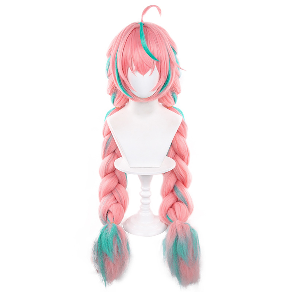 Genshin Impact Varesa Pink Cosplay Wig