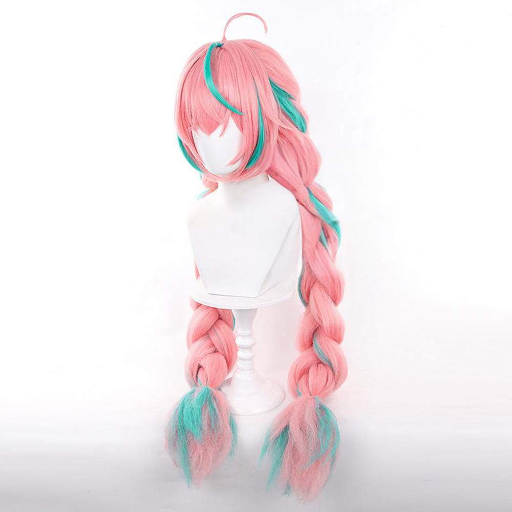 Genshin Impact Varesa Pink Cosplay Wig